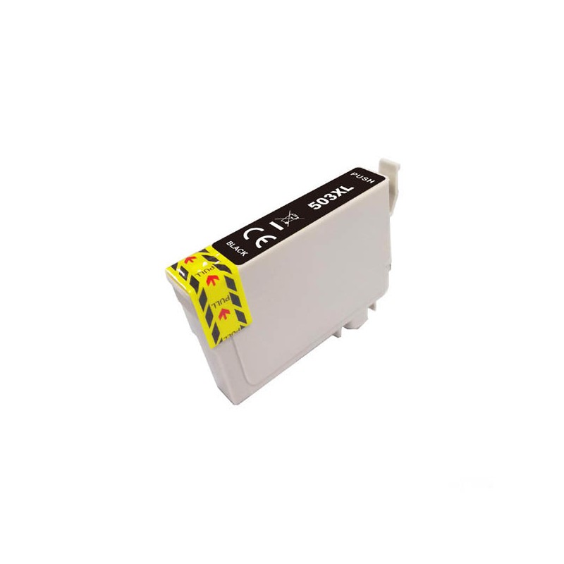 503 - Cartouche d'encre noire compatible Epson 503 XL - C13T09R14010   série Piment  - 800 pages