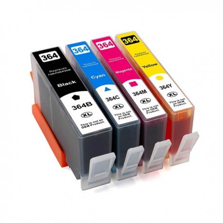 HP - Cartouche 364 pack 4