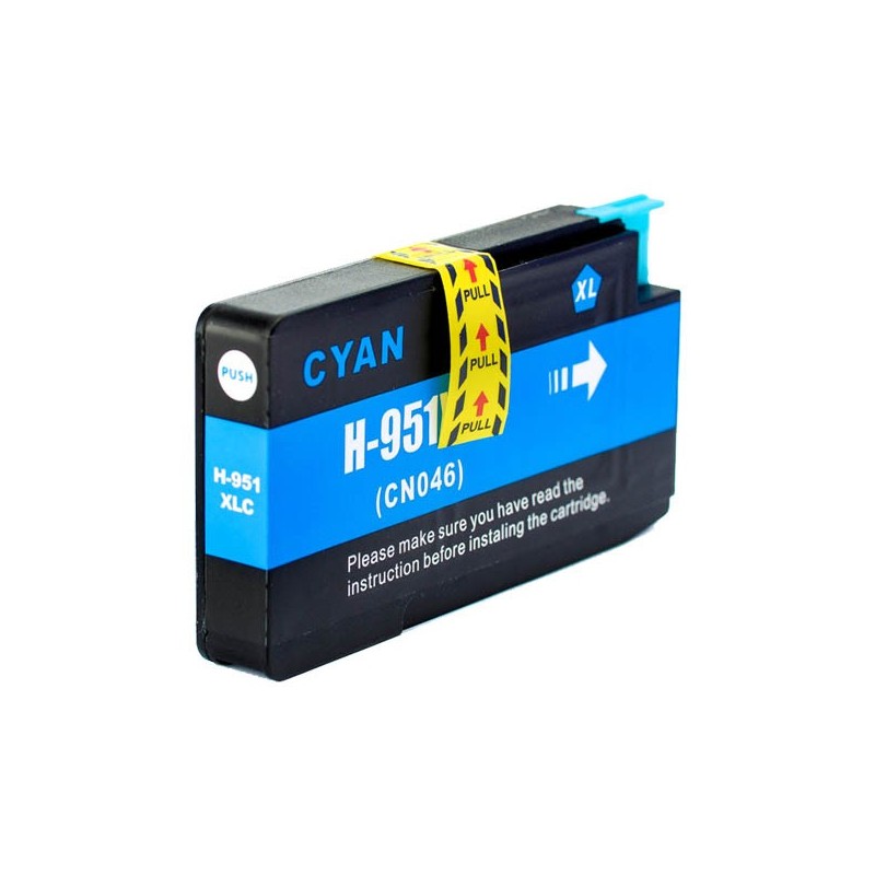 Cartouche D'encre Compatible HP 951 XL Cyan pour Imprimante